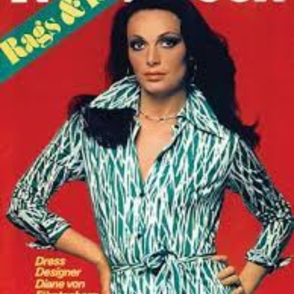 Vintage 1970s Diane Von Furstenberg Wrap Dress Size 8 - Picture 6 of 6